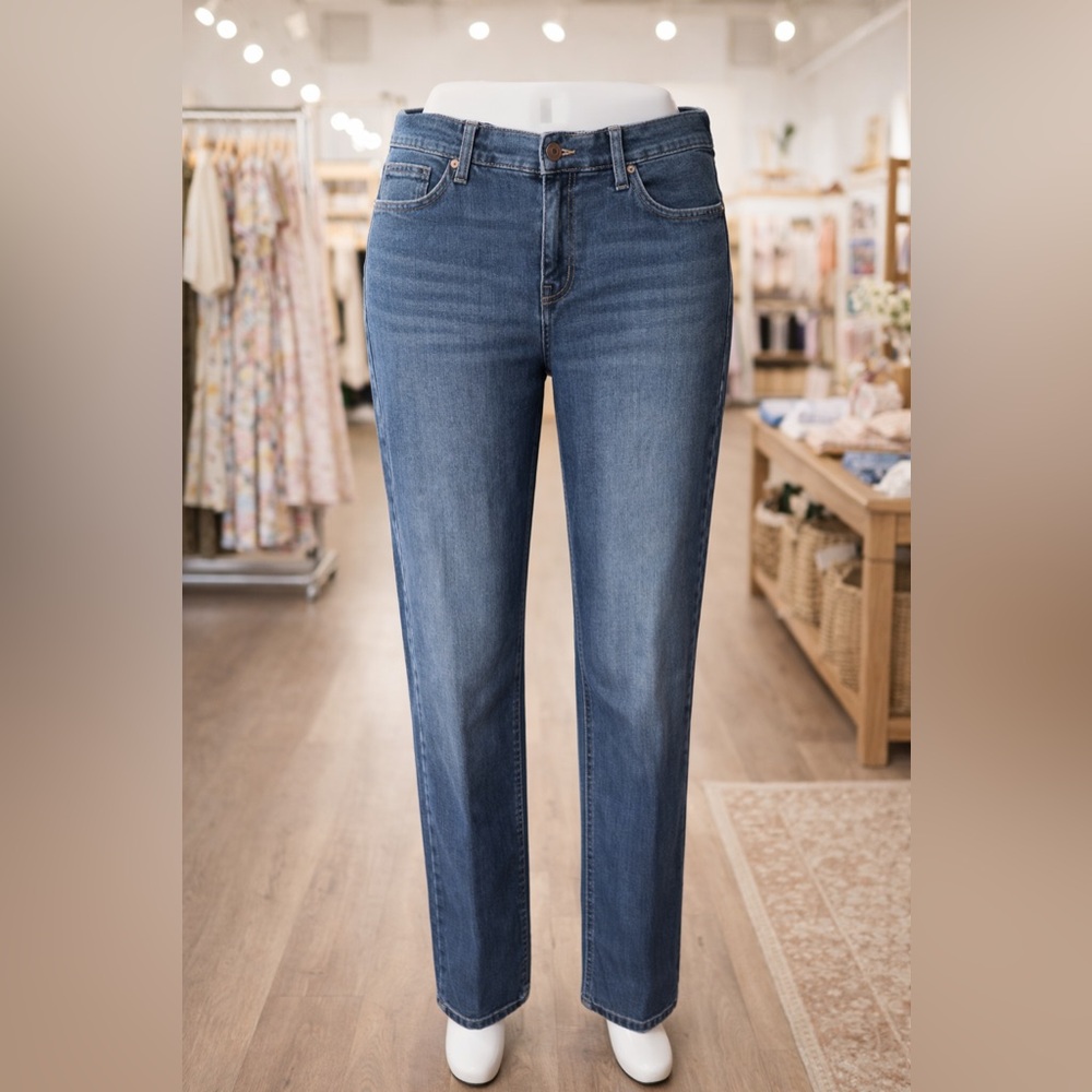French Connection Straight Leg Blue Jeans